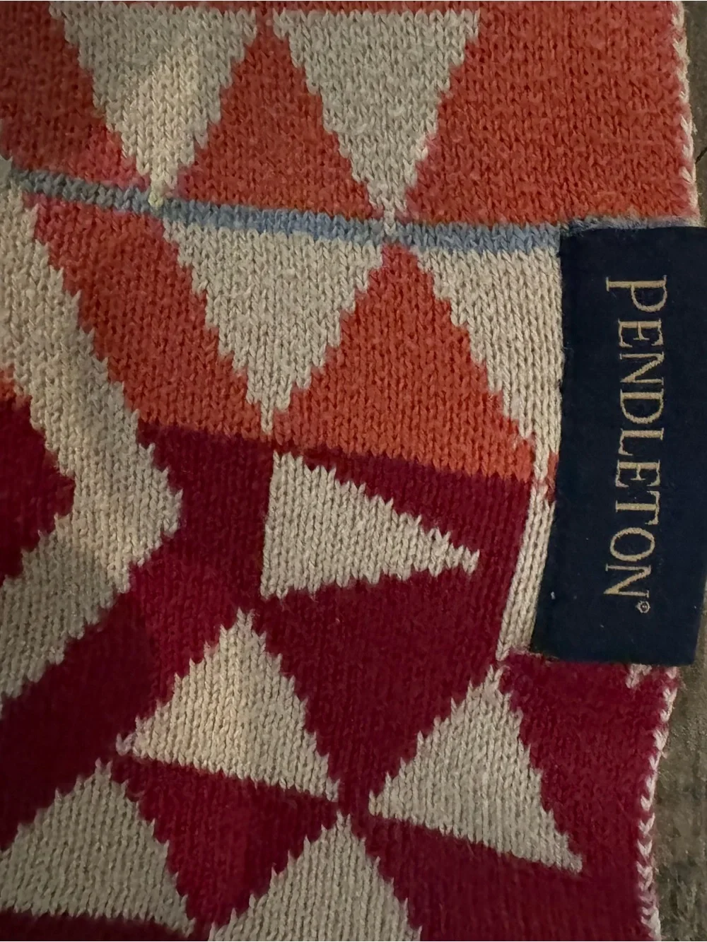 Pendleton Knit Baby Blanket Cotton - Canyonlands Desert Sky (30